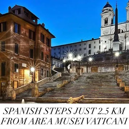 Apartament Area Musei Vaticani Cozy Flat 250mt From Vatican